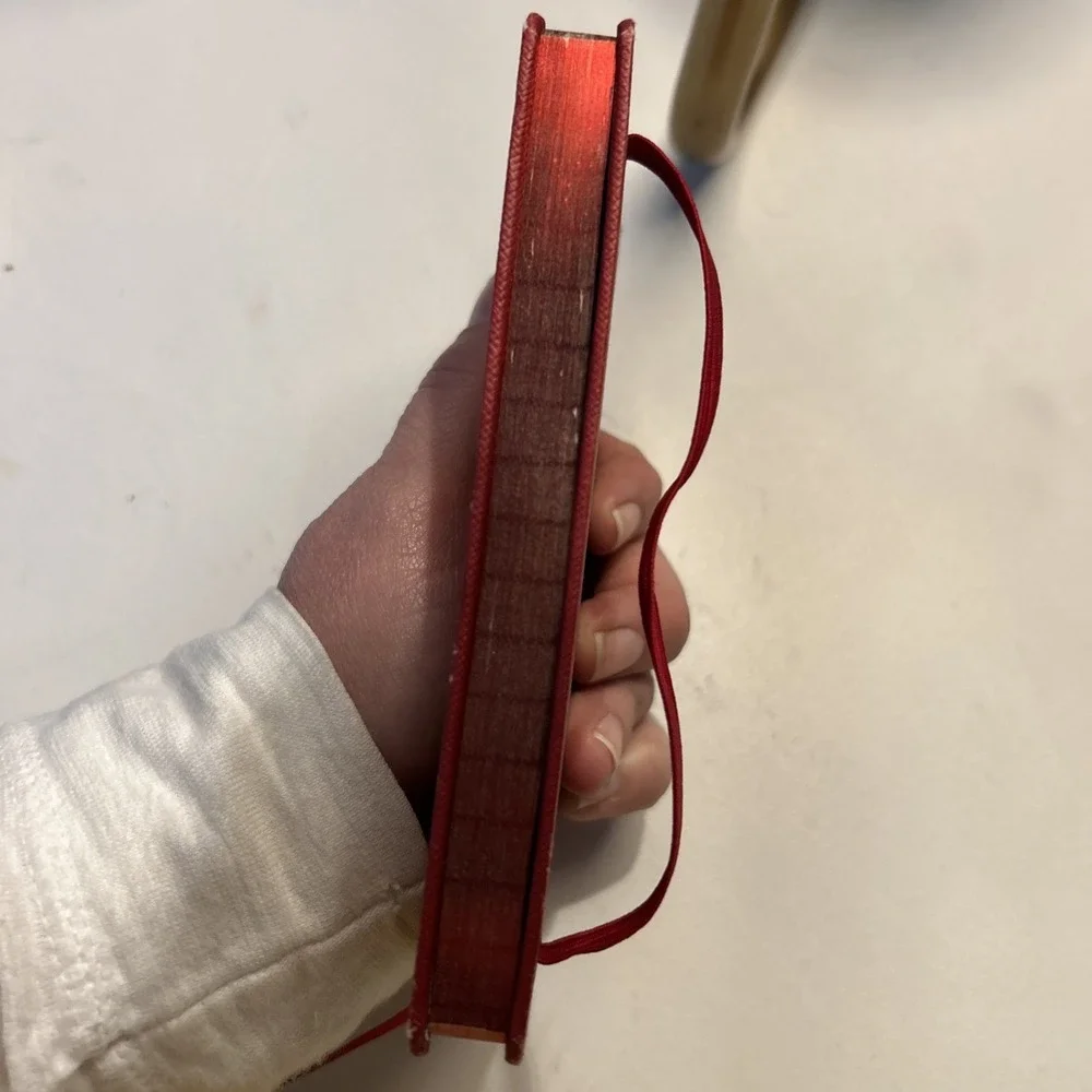 Michael Kors Giftables MK Fashion Notebook Journal Diary Red mini accessory‎